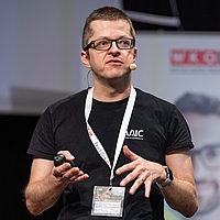 Clemens Wasner, AI Austria, zeigte an einem praktischen Beispiel, wie schnell sich Projekte mit No-Code und Low-Code umsetzen lassen. © Erwin Pils
