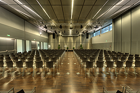 Veranstaltungssaal der voestalpine Stahlwelt ©voestalpine Stahlwelt GmbH