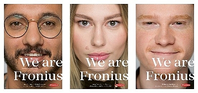 Nahaufnahmen, die Geschichten erzählen, prägen die aktuelle Employer Branding Kampagne des Familienunternehmens Fronius. © Fronius International GmbH