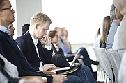 Teilnehmer bei Vortrag, Foto: (c) Business Upper Austria
