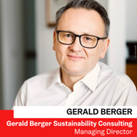 Gerald Berger | Gerald Berger Sustainability Consulting © Aleksandra Akopov