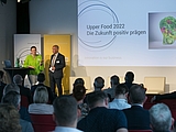 Begrüßung Upper Food Clustermanagerin Heidrun Hochreiter und LC-Beiratssprecher Roland Fischer