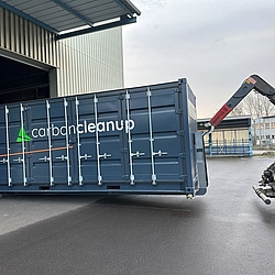 Mobile Cleanup Unit der Carbon Cleanup GmbH ©Carbon Cleanup