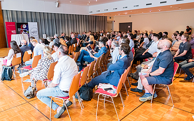 150 Interessierte kamen zur zweitägigen Fachtagung Kreislaufwirtschaft im Klagenfurter Messezentrum. © Darren Osborne (Ozzy Images)