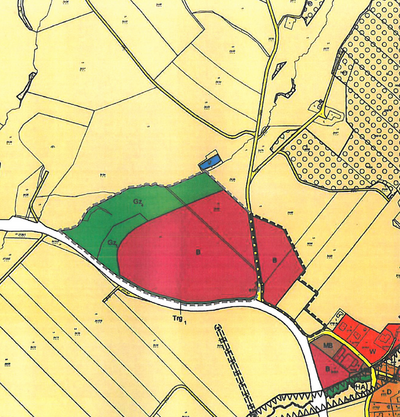 Kartenansicht des Betriebsbaugebietes. Foto: Foto: INKOBA Wirtschaftspark Oberes Mühlviertel
