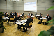 sitzende Teilnehmer bei der Kooperationsbörse