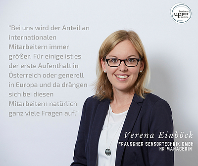 Verena Einböck, Human Resources Manager, Frauscher Sensortechnik GmbH / Foto: Frauscher Sensortechnik GmbH