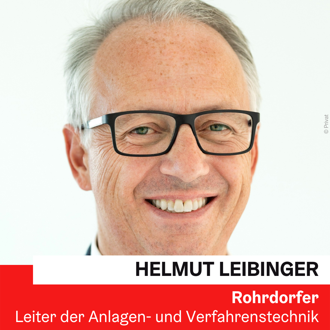 Dr. techn. Dipl.-Ing. Helmut Leibinger EMBA HSG | Rohrdorfer © Privat