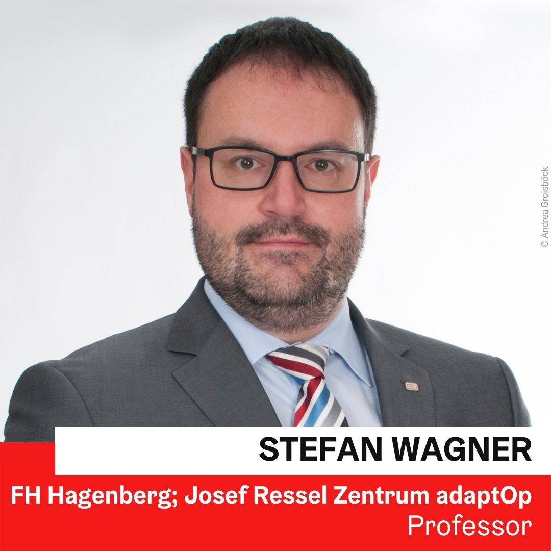 FH-Prof. DI Dr. Stefan Wagner | FH OÖ Campus Hagenberg; Josef Ressel Zentrum adaptOp ©Andrea Groisböck