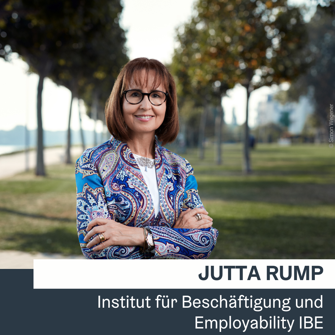 Jutta Rump | Institut für Beschäftigung und Employability IBE © Simon Wegener
