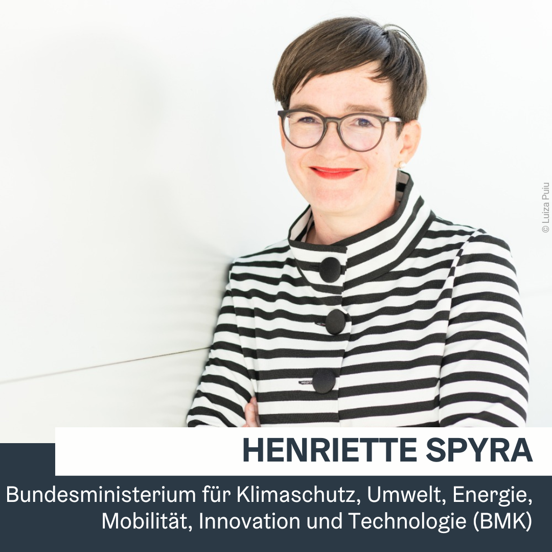 Henriette Spyra | Bundesministerium für Klimaschutz, Umwelt, Energie, Mobilität, Innovation und Technologie (BMK) © Luiza Puiu